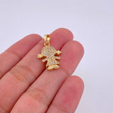 Dije Niña 2.35g / 2.2cm Oro Amarillo 18K