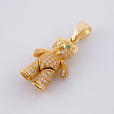 Dije Oso Articulado 4.55g / 2.9cm Oro Amarillo 18K