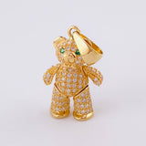 Dije Oso Articulado 4.55g / 2.9cm Oro Amarillo 18K