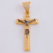 Dije Cruz Cristo 3.8g / 3.6cm Oro Amarillo 18K