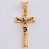 Dije Cruz Cristo 3.8g / 3.6cm Oro Amarillo 18K