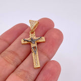 Dije Cruz Cristo 3.8g / 3.6cm Oro Amarillo 18K