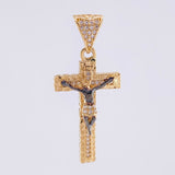 Dije Cruz Cristo 3.8g / 3.6cm Oro Amarillo 18K