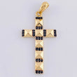 Dije Cruz Piramide 2.65g / 3.8cm Oro Amarillo 18K