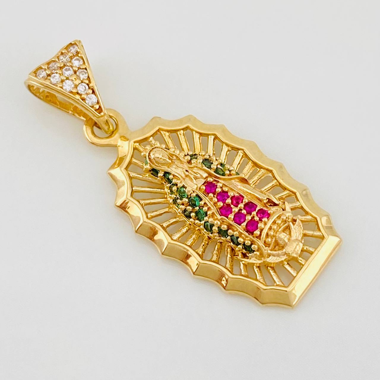 Dije Virgen de Guadalupe 3.05g / 3cm Oro Amarillo 18K