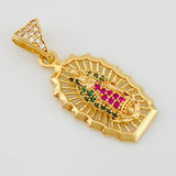 Dije Virgen de Guadalupe 3.05g / 3cm Oro Amarillo 18K