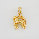 Dije Herradura Caballo 1.75g / 2cm Oro Amarillo 18K