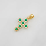 Dije Cruz Tupida 1.6g / 2.3cm Oro Amarillo 18K