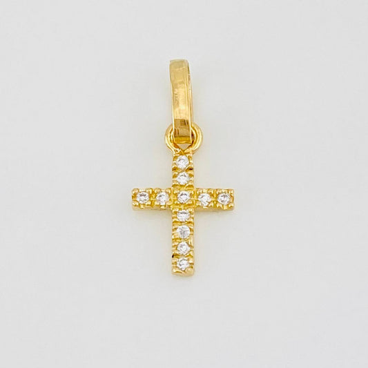 Dije Cruz 0.45g / 1.5cm Oro Amarillo 18K