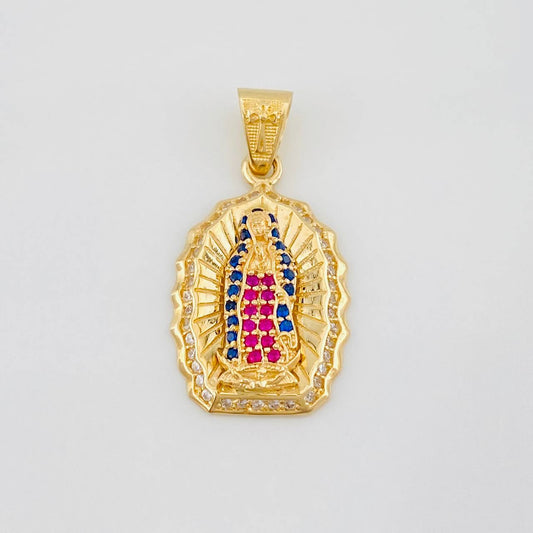 Dije Virgen de Guadalupe 3.05g / 2.7cm Oro Amarillo 18K