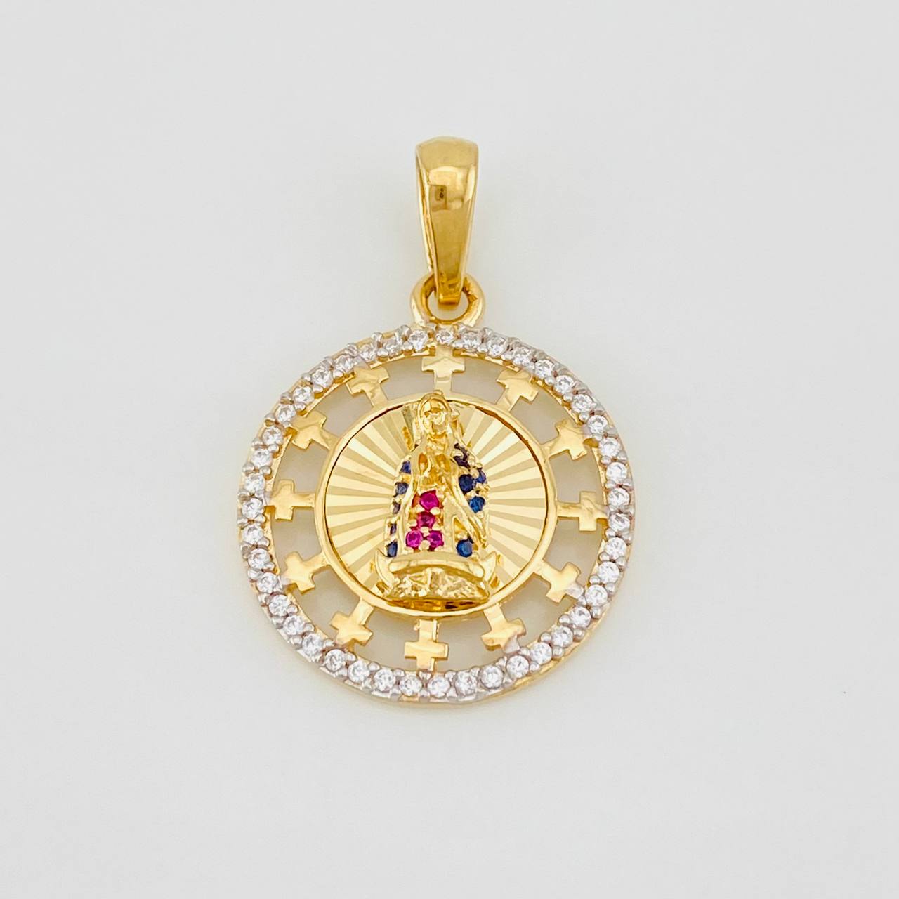 Dije Virgen de Guadalupe 2.75g / 2.8cm Oro Amarillo 18K