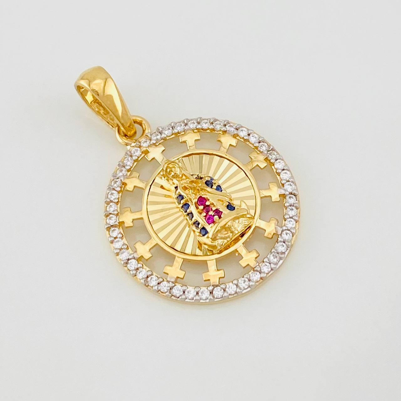 Dije Virgen de Guadalupe 2.75g / 2.8cm Oro Amarillo 18K