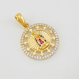 Dije Virgen de Guadalupe 2.75g / 2.8cm Oro Amarillo 18K