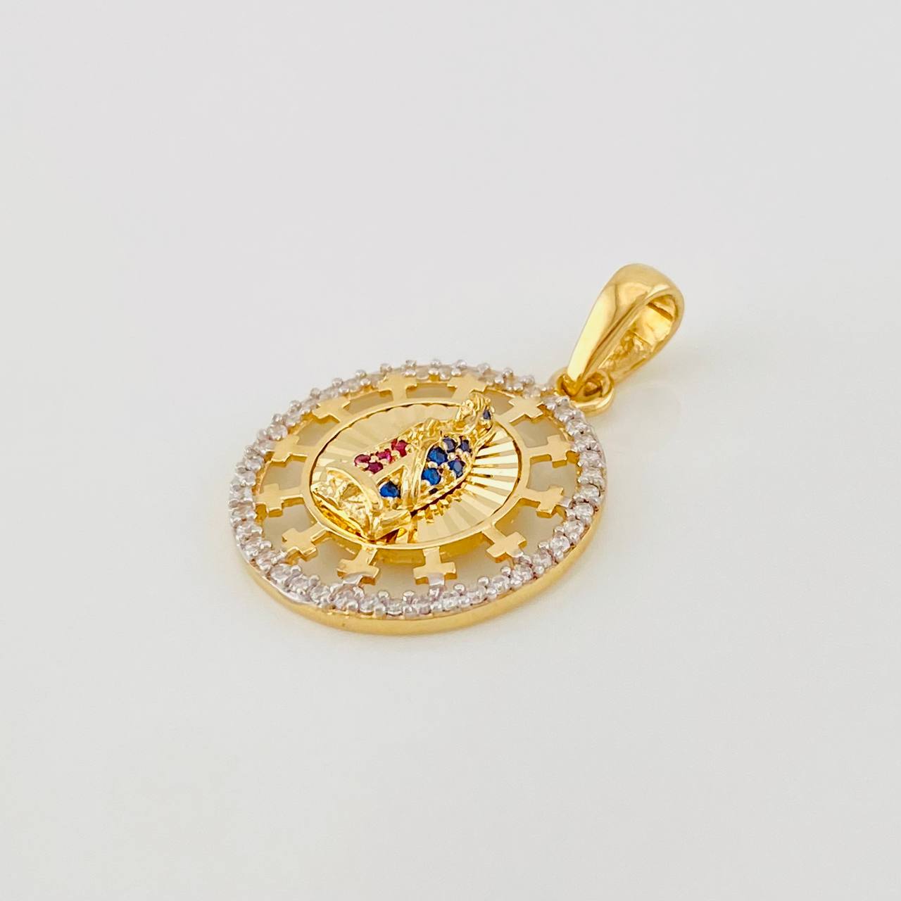 Dije Virgen de Guadalupe 2.75g / 2.8cm Oro Amarillo 18K