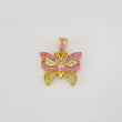 Dije Mariposa 1.4g / 1.5cm Oro Amarillo 18K