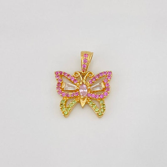 Dije Mariposa 1.4g / 1.5cm Oro Amarillo 18K