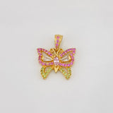 Dije Mariposa 1.4g / 1.5cm Oro Amarillo 18K