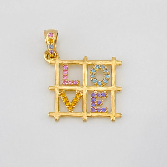 Dije Love 1.95g / 2.5cm Oro Amarillo 18K