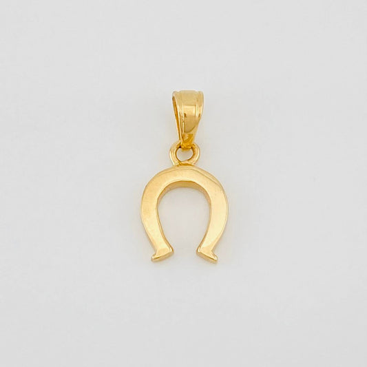 Dije Herradura 1.05g / 1.5cm Oro Amarillo 18K