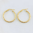 Candongas Lore 1.85gr / 2.7cm / Oro Amarillo 18K ©