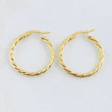 Candongas Lore 1.85gr / 2.7cm / Oro Amarillo 18K ©