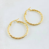 Candongas Lore 1.85gr / 2.7cm / Oro Amarillo 18K ©
