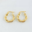 Candongas Mai 1.3gr / 1.5cm-Oro Amarillo 18K