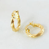 Candongas Mai 1.05gr / 1.4cm-Oro Amarillo 18K