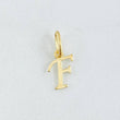 Dije Letra F Cursiva 0.35gr / 1.5cm / Oro Amarillo 18K ©