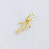 Dije Letra F Cursiva 0.35gr / 1.5cm / Oro Amarillo 18K ©