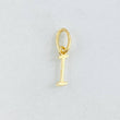Dije Letra I Cursiva 0.3gr / 1.6cm / Oro Amarillo 18K ©