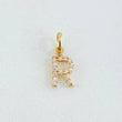 Dije Letra R 0.5gr / 1.3cm / Oro Amarillo 18K *