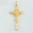 Dije Cruz San Benito 3.2gr / 4cm / Oro Amarillo 18K *
