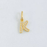 Dije Letra K 0.7gr / 1.6cm / Oro Amarillo 18K ©