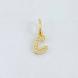 Dije Letra C 0.6gr / 1.6cm / Oro Amarillo 18K *