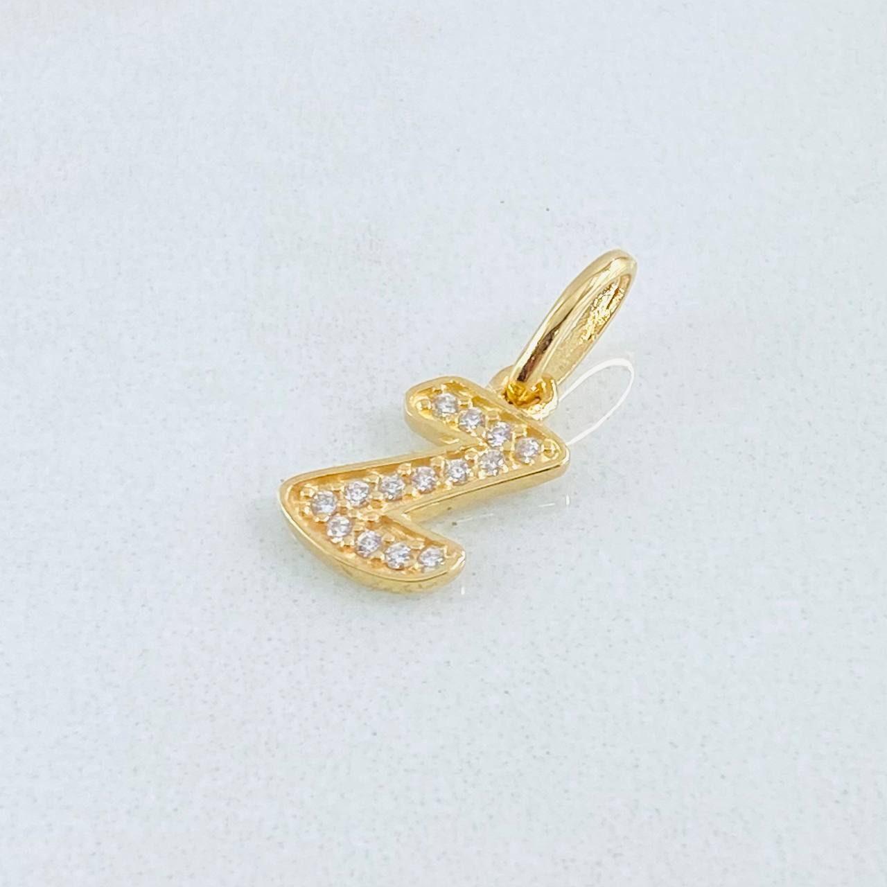 Dije Letra Z 0.75gr / 1.6cm / Oro Amarillo 18K *