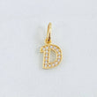Dije Letra D 0.8gr / 1.6cm / Oro Amarillo 18K ©