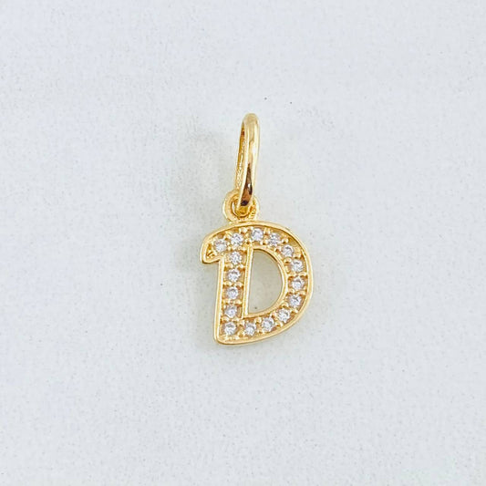 Dije Letra D 0.8gr / 1.6cm / Oro Amarillo 18K ©