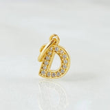 Dije Letra D 0.8gr / 1.6cm / Oro Amarillo 18K ©