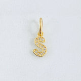 Dije Letra S 0.55gr / 1.6cm / Oro Amarillo 18K ©