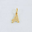 Dije Letra A 0.7gr / 1.5cm / Oro Amarillo 18K