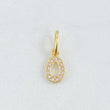 Dije Letra O 0.45gr / 1.6cm / Oro Amarillo 18K ©