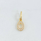 Dije Letra O 0.45gr / 1.6cm / Oro Amarillo 18K ©