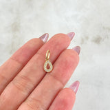 Dije Letra O 0.45gr / 1.6cm / Oro Amarillo 18K ©