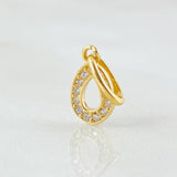 Dije Letra O 0.45gr / 1.6cm / Oro Amarillo 18K ©