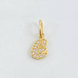 Dije Letra E 0.8gr / 1.6cm / Oro Amarillo 18K *