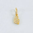 Dije Letra G 0.5gr / 1.5cm / Oro Amarillo 18K