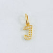 Dije Letra J 0.65gr / 1.6cm / Oro Amarillo 18K ©