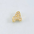 Herraje Letra A 1.25gr / 1cm / Oro Amarillo 18K ©