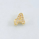 Herraje Letra A 1.25gr / 1cm / Oro Amarillo 18K ©